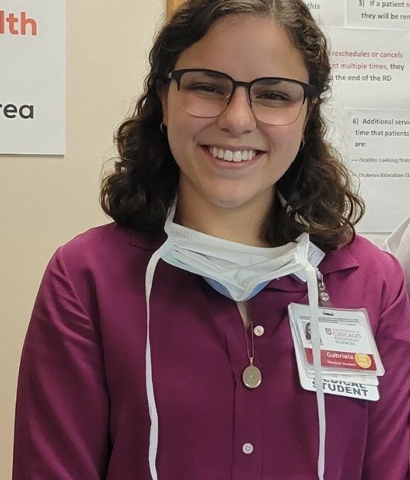 Volunteer Spotlight: Gabriela Betancourt, 2021 Medical Student Volunteer of the Year