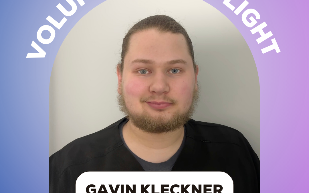 Volunteer Spotlight – Gavin Kleckner