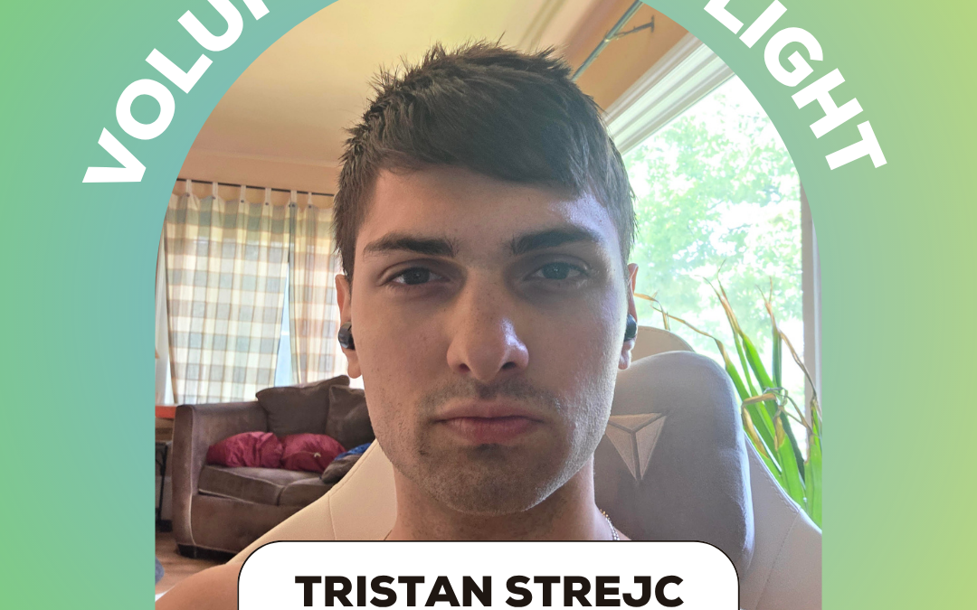 Volunteer Spotlight – Tristan Strejc
